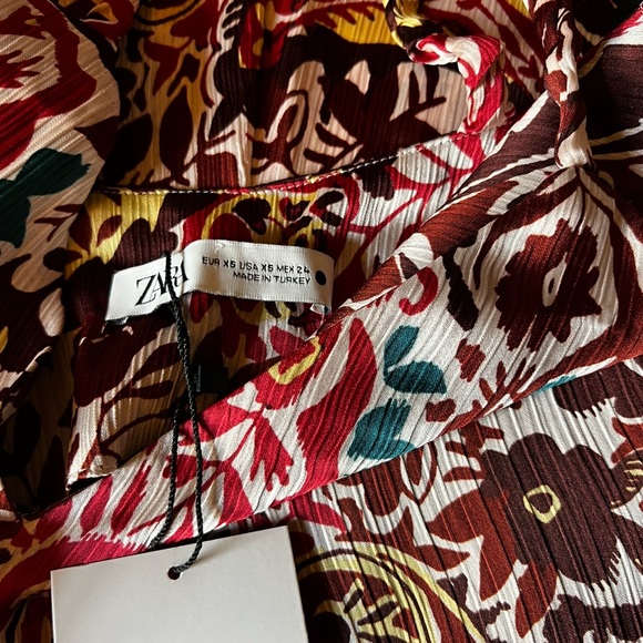 Zara Print Dress - Picture 4 of 10